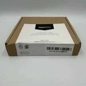 New Sealed In Box Amazon Basics Computer 3-Prong Power Cord Black 6ft / 1.8m