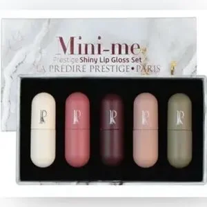 New sealed Mini Me Prestige Shiny Lip Gloss Set La Predire prestige paris