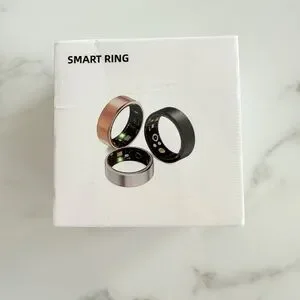 NEW Smart Health Tracker Ring - Silver Size 7
