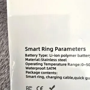 NEW Smart Ring In Gold Size 10 Beautiful & Comfortable Fit IOS & Android