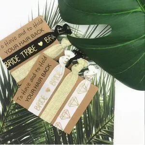 NEW Snogisa Hair Tie Set ‘To Have And To Hold Your Hair Back’ Bridesmaid