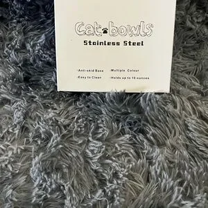 New Stainless Steel Cat Bowls