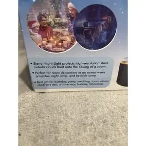 New Starry Night Light Projector Night Lamp And Bedside Lamp With LED Lighting