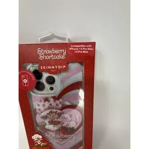 New Strawberry Shortcake IPhone 13/14 Pro Max SKINNYDIP Wireless Fast Charging