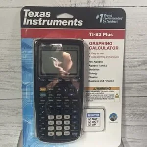 NEW TEXAS INSTRUMENTS TI-83 PLUS Graphing Calculator