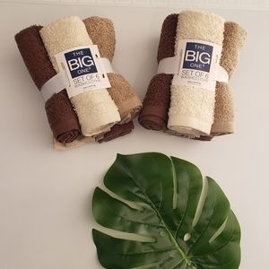 New***THE BIG ONE Washcloths (12pcs)