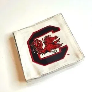 NEW USC Gamecocks Fabric Coasters 6