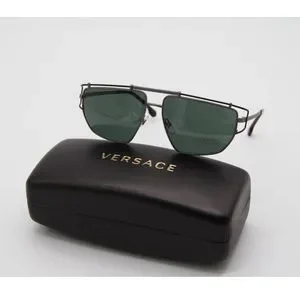 NEW VERSACE VE2202 1437/71 METAL MEN’S SUNGLASSES VERSACE VE 2202