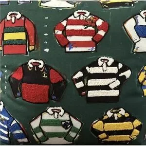 New W/ Tags Rowing Blazers X Target Rugby Shirt & Corduroy Throw Pillow NEW 2023