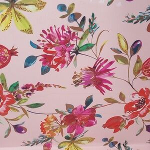 NEW Wallpaper Roll (Pink Floral Print)