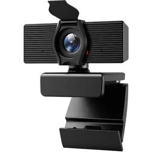 New Webcam with Microphone and Privacy Cover HD 1080P