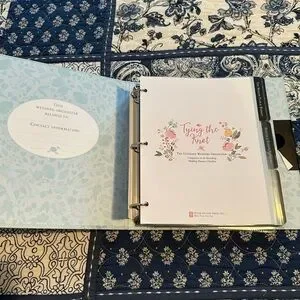 NEW Wedding Planning Book “Tying The Knot” Planner
