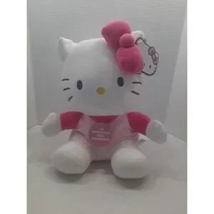 New With Tags Hello Kitty Sanrio 16" Weighted For Comfort Plush Stuffed Animal