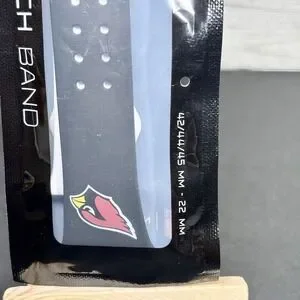 NFL Arizona Cardinals 42/44/45mm Silicone Apple Watch Band Sealed NEW