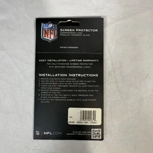 NFL Logo Screen Protector Premium Glass Dallas Cowboys IPhone 12 Pro NEW