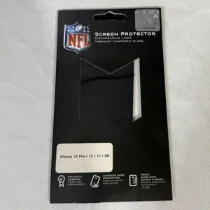 NFL Logo Screen Protector Premium Glass Dallas Cowboys iPhone 12 Pro NEW