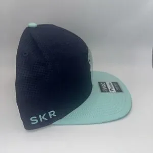 NHL Fanatics Seattle Kraken Authentic Pro Rink SnapBack Deep Sea Blue/Light Blue