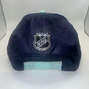 NHL Fanatics Seattle Kraken Authentic Pro Rink SnapBack Deep Sea Blue/Light Blue