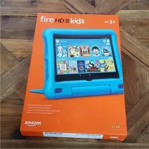 NIB Amazon Fire HD 8 Kids Tablet 8” - 32 GB - Cyber Sky (2022 Release)