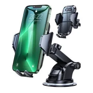 NIB Andobil Adjustable Cell Phone Holder For Car Black