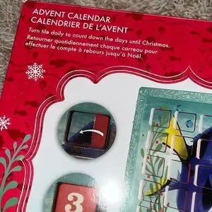 NIB Disney Kurt S. Adler Finding Dori 9.5” Tabletop Advent Calendar Christmas
