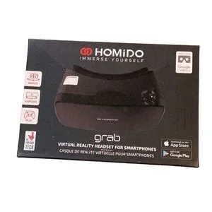 NIB Homido Grab Virtual Gaming Reality Headset For Smartphones