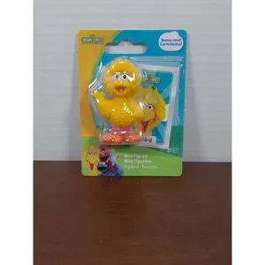 NIB Just Play Sesame Street: Big Bird Mini Figure with Bonus Card