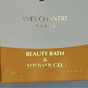 NIB Yves Chantre Paris Beauty Bath & Shower Gel Hybiscus Full Size 8.4 Oz