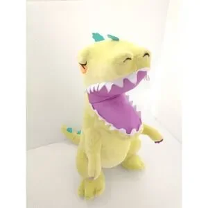 Nickelodeon Rugrats 18" Large Reptar Green Dinosaur Plush Stuffed Toy 90s
