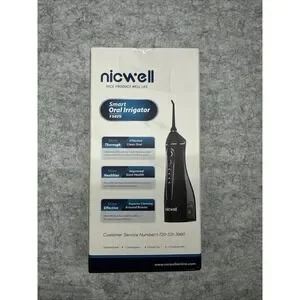Nicwell Rechargeable Portable Smart Dental Oral Irrigator F5025‎ Rechargeable