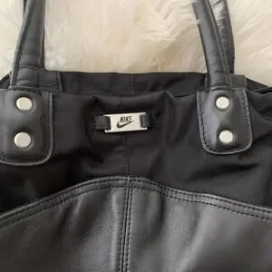 Nike Air Leather Tote Bag Laptop Vintage #72