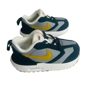 Nike Air Max Size 7C Dawn TD 'Particle Grey Dark Citron' Shoes DC9319-003