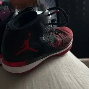 Nike Black And Red Performance Sneakers