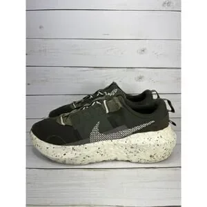Nike Crater Impact Sequoia Casual Comfort Shoes Mens Size 8 Green Athletic Low