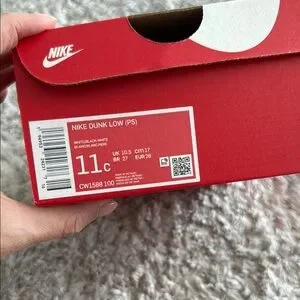 Nike Dunk Black And White Sneakers