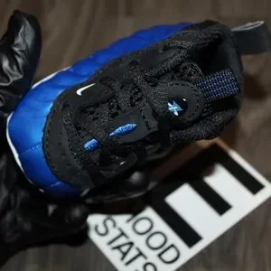 Nike Lil Posite One Foamposites Royal Blue 2024 Infant Size 1c Crib Booties