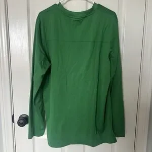 Nike Oregon Ducks Team Issued Green Sweatshirt Long Sleeve Dri Fit Mens Large