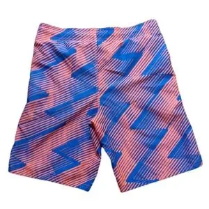 NIKE SIZE LARGE BLUE AND ORANGE ATHLETIC SHORTS
