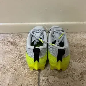 Nike Vapor Edge Speed 360 2 Football Cleats Grey Black Volt DA5455-004 Mens 9.5