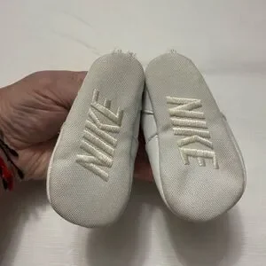 Nike White And Blue Baby Walker Sneakers
