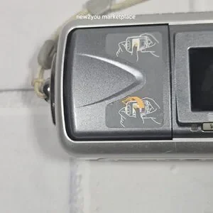 Nikon Coolpix 3500 Silver Digital Camera With Rotating Lens E3500 - UNTESTED