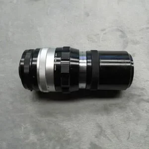 Nikon NIKKOR-Q Auto 135mm F 4 Telephoto Lens Nippon Kogaku Japan Untested As Is