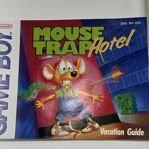 Nintendo Gameboy Mouse Trap Hotel Game Instructions Case Tested Authen…