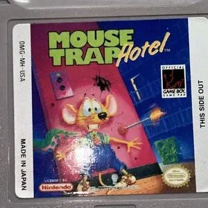 Nintendo Gameboy Mouse Trap Hotel Game Instructions Case Tested Authen…