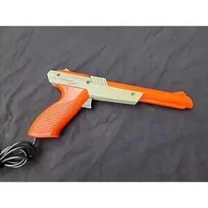 Nintendo NES Orange Light Zapper Gun TESTED Very Clean Nice 1985 Original