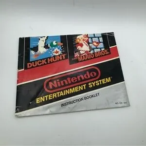 Nintendo NESBooklet Instruction Manual Only Lot Of 5 Super Mario 3 Mario Bubble