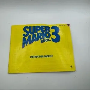Nintendo NESBooklet Instruction Manual Only Lot Of 5 Super Mario 3 Mario Bubble