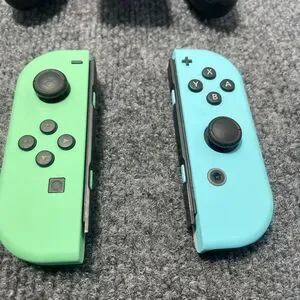 Nintendo Switch Animal Crossing Joy Cons OEM Genuine