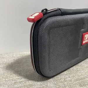 Nintendo Switch Case Game Traveler Travel Stand Carrying Gray +Fits OLED Lite