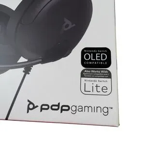 Nintendo Switch Gaming LVL40 Wired Stereo Gaming Headset Black Oled Lite